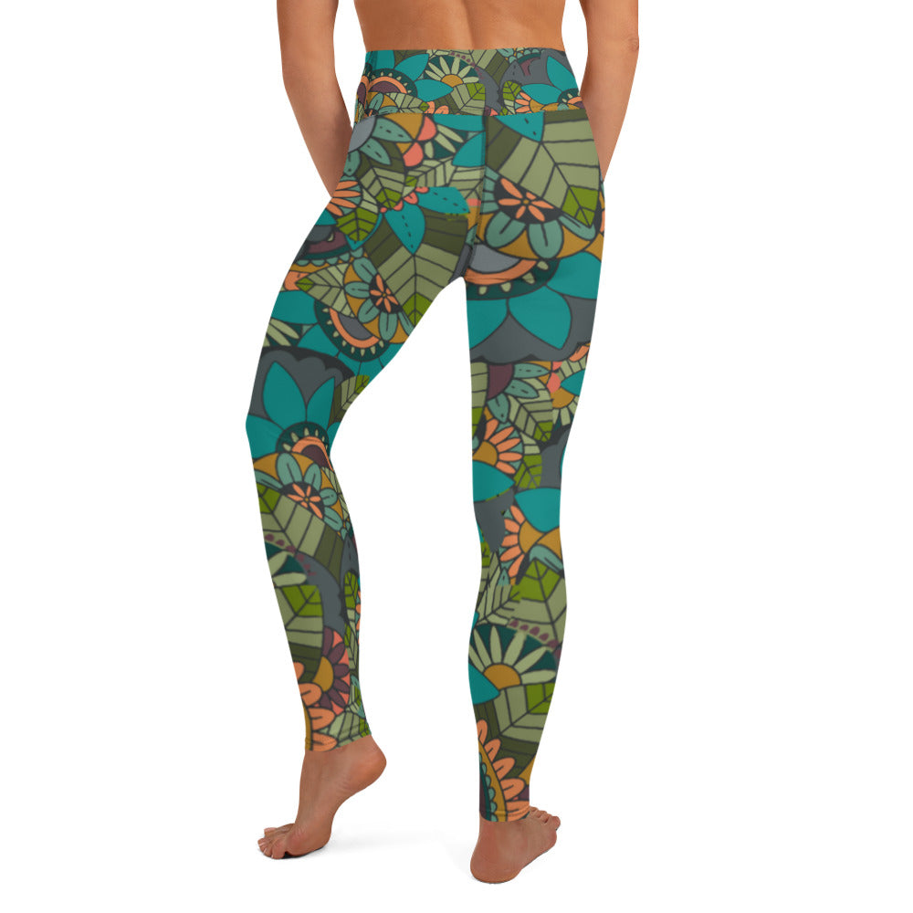 Go With The Flow Yoga Leggings - Stay Sunny Goods