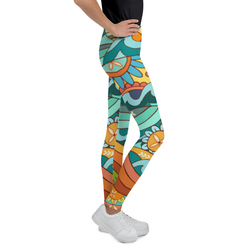 Island Vibes Leggings with pockets - Stay Sunny Goods